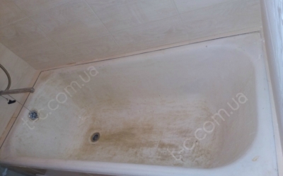 Реставрация ванной жидким акрилом в Ирпене